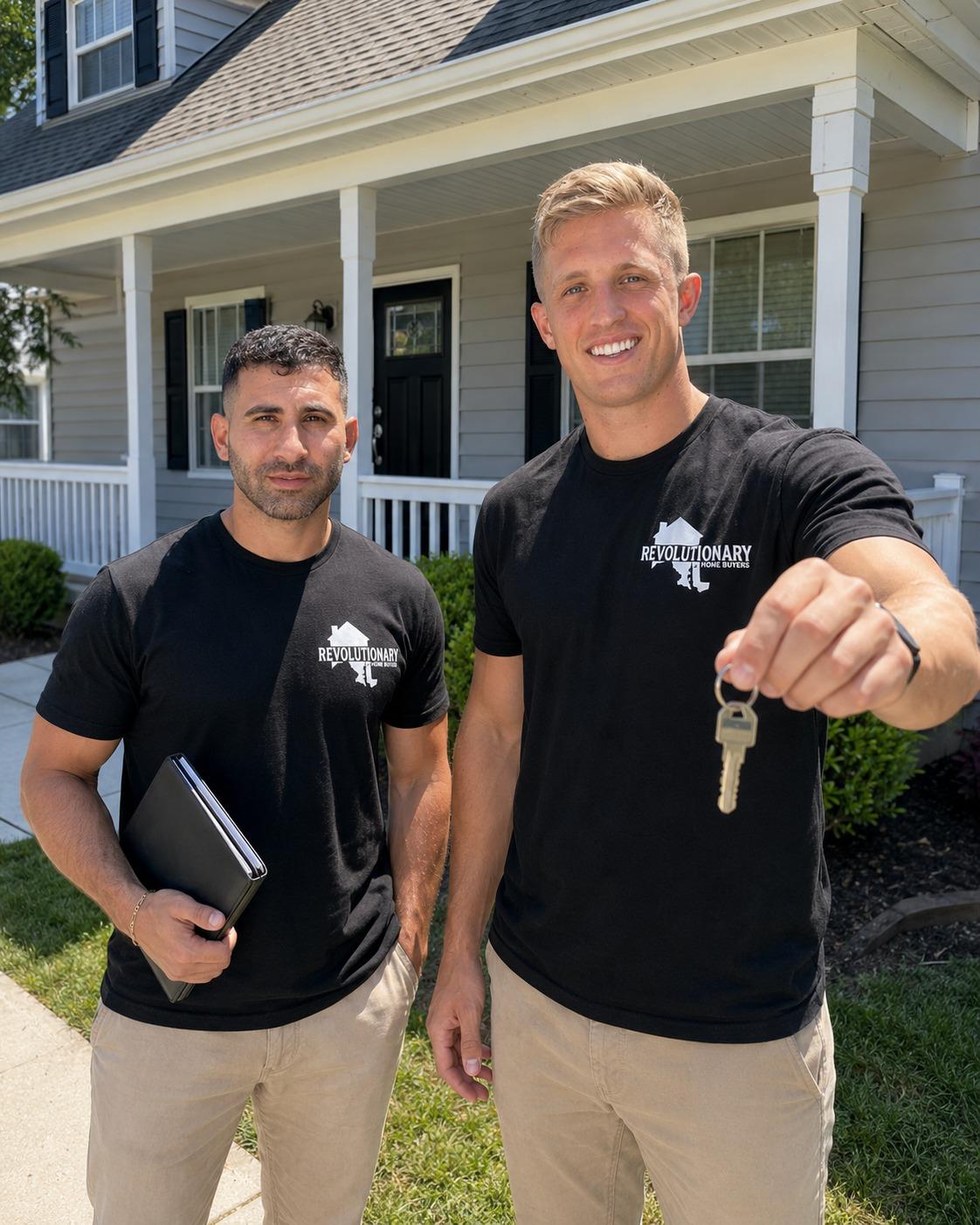 Ben Caplan and Sam Gallahan, local Maryland cash home buyers at Revolutionary Home Buyers
