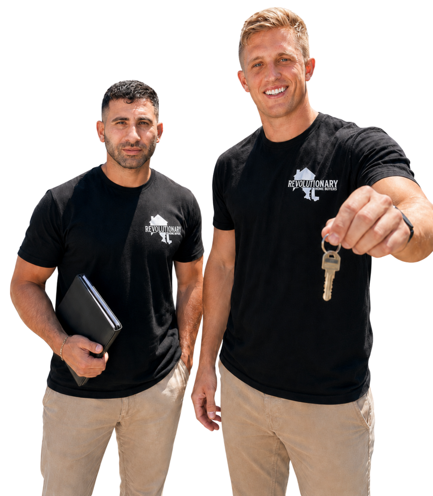 Ben Caplan and Sam Gallahan, local Maryland cash home buyers at Revolutionary Home Buyers